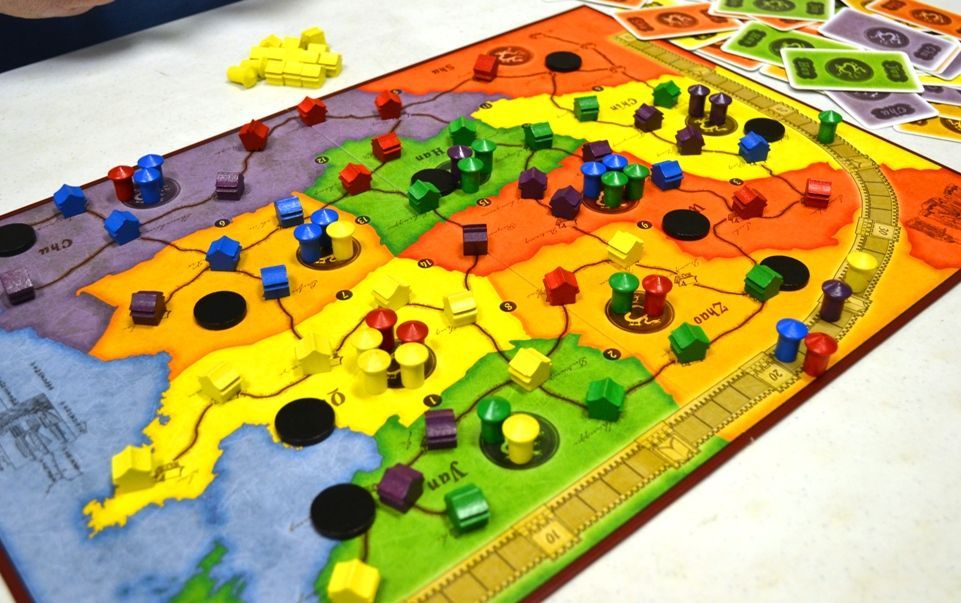 China - A jam-packed board at game end. - Credit: kilroy_locke