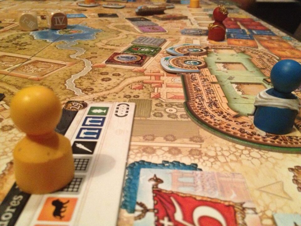 Colosseum - Could the emperor came to my show too? (Really good components of the game). - Credit: Morillas