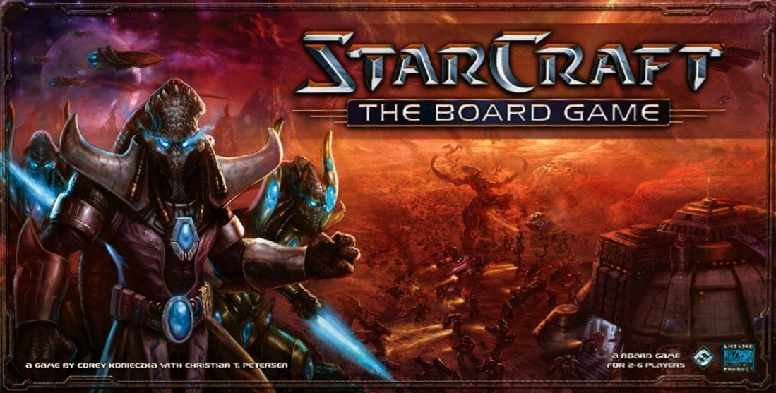 StarCraft: The Board Game: Box Cover Front