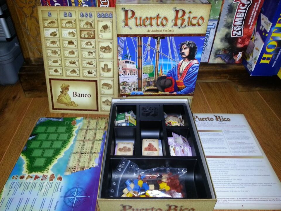 Puerto Rico - Spanish edition game overview - Credit: zombie_cataclysm