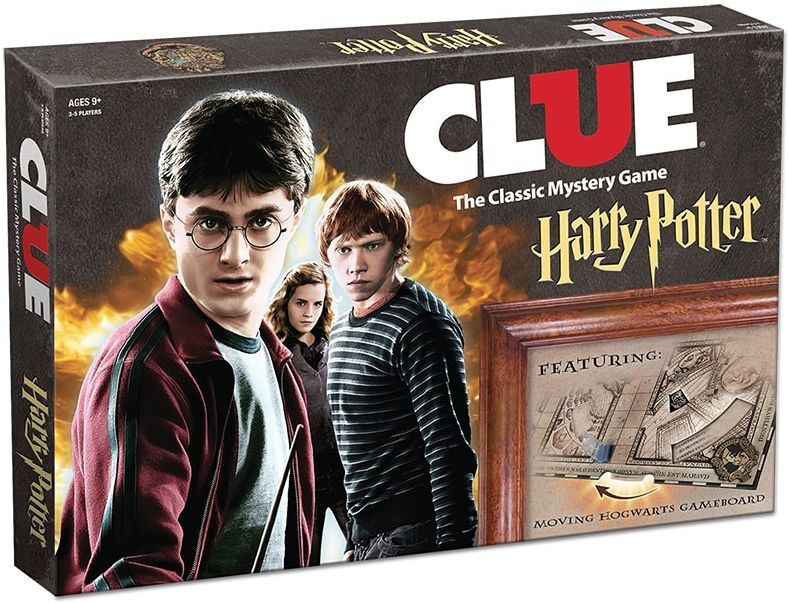 Clue: Harry Potter cover