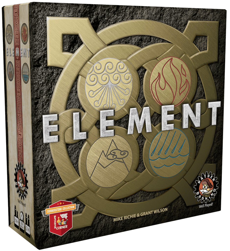 Element - Element, Rather Dashing Games, 2017 (image provided by the publisher) - Credit: W Eric Martin