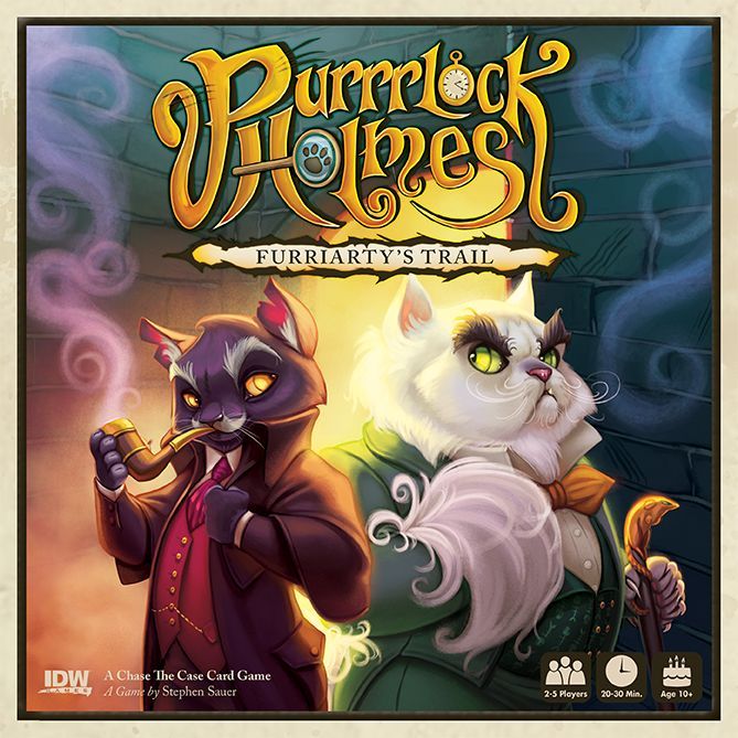 Purrrlock Holmes: Furriarty’s Trail cover