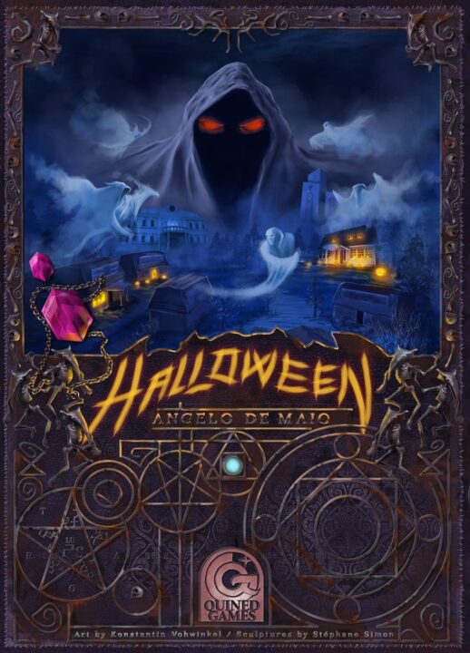Halloween - Halloween, Quined Games, 2017 — front cover (image provided by the publisher) - Credit: W Eric Martin
