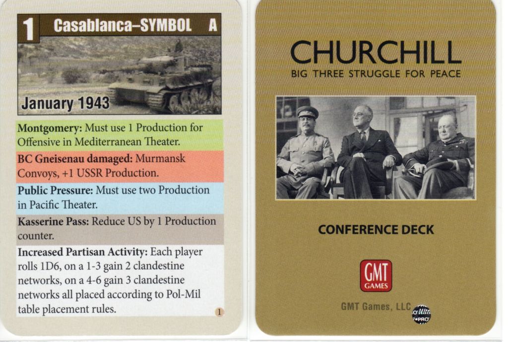 Churchill - Conference example card - Credit: jlele