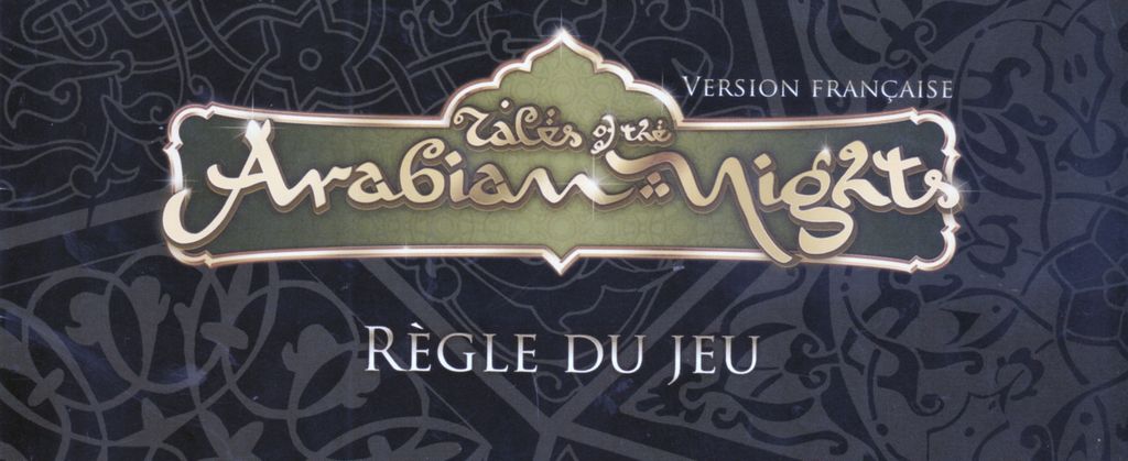 Tales of the Arabian Nights - Livret de règles FR - Credit: jlele