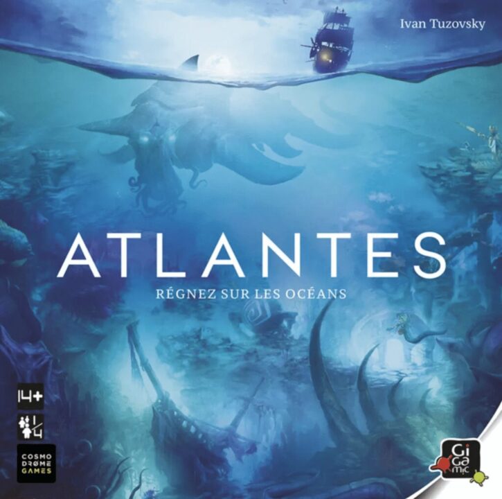 Aquatica - Atlantes, Gigamic, 2020 — front cover - Credit: W Eric Martin