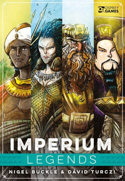 Imperium: Legends - Imperium: Legends, Osprey Games, 2021 — front cover (image provided by the publisher) - Credit: W Eric Martin