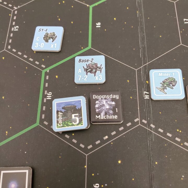 Space Empires 4X - First encounter with a Doomsday Machine. - Credit: RaiderRogers