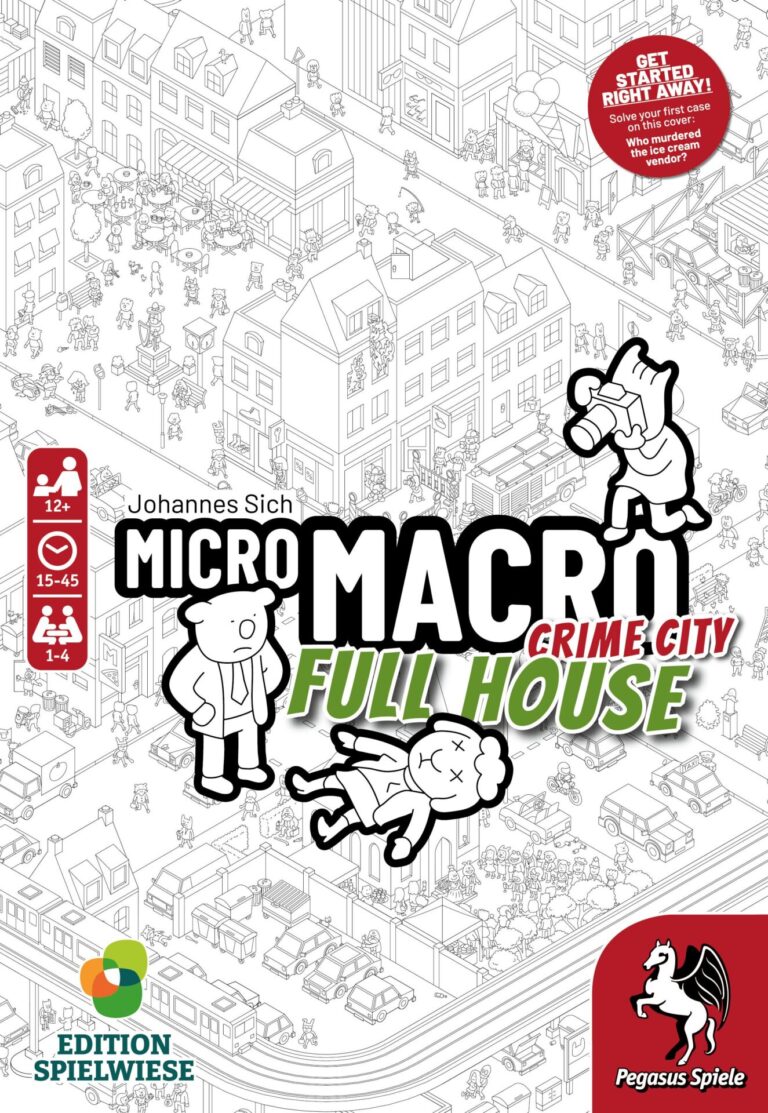 MicroMacro: Crime City – Full House: Box Cover Front