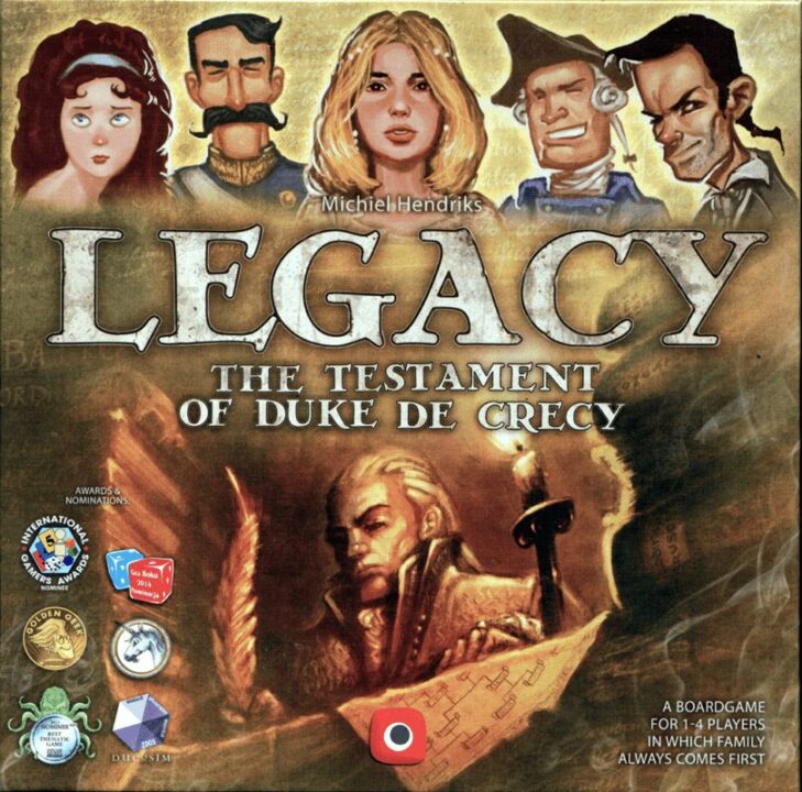 Legacy: The Testament of Duke de Crecy cover