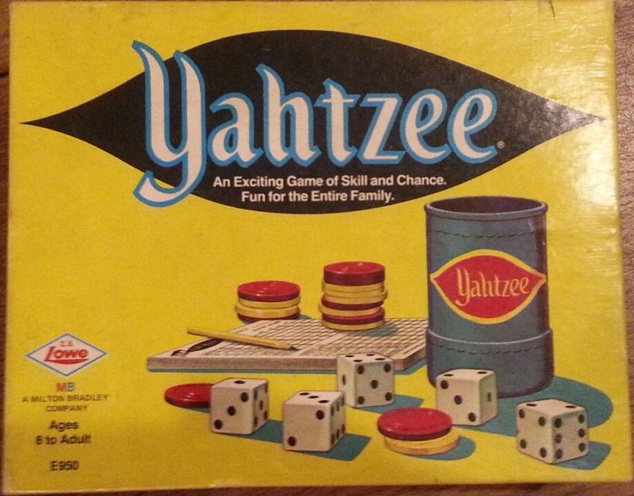 Yahtzee - ES Lowe / MB 1972 Edition - Credit: Warbanner