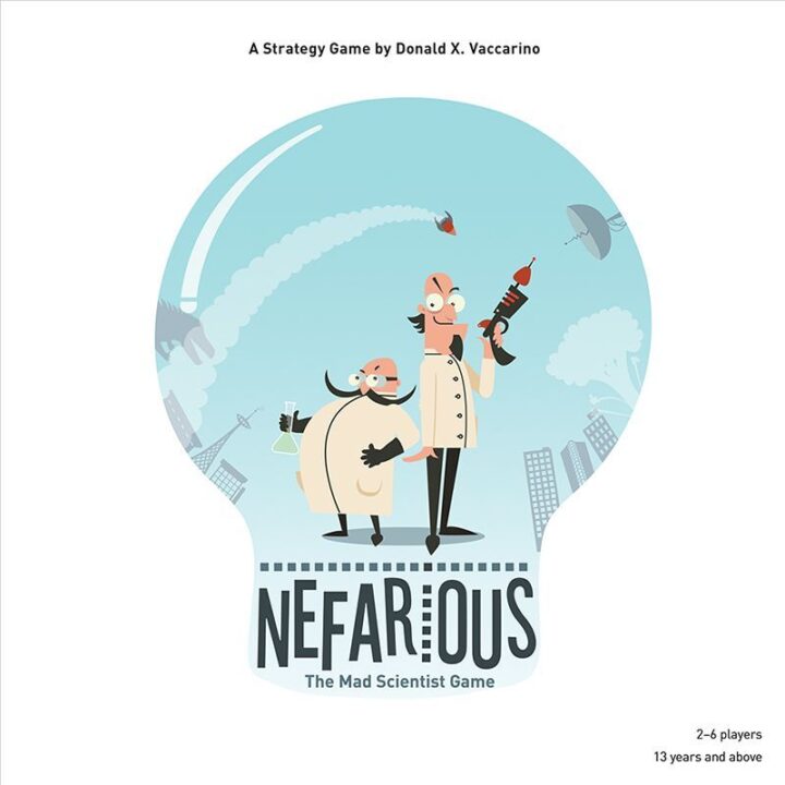 Nefarious: Box Cover Front
