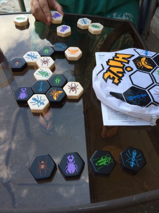 Hive - The first game with my wife. She quite enjoyed it. - Credit: Rev Robbo 1