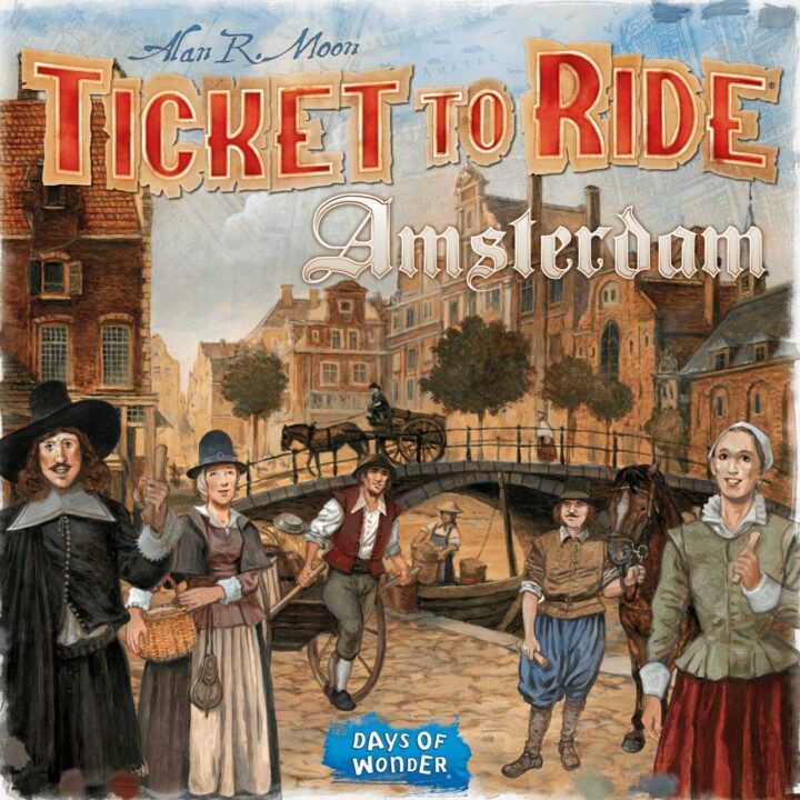 Ticket to Ride: Amsterdam cover