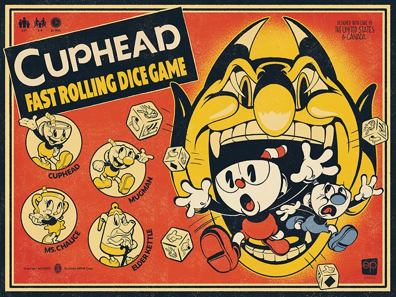 Cuphead: Fast Rolling Dice Game cover