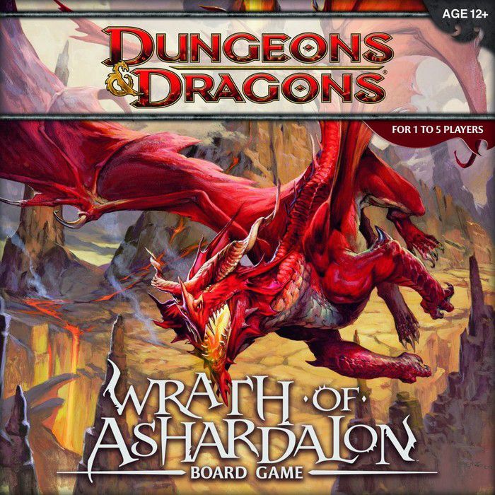 Dungeons & Dragons: Wrath of Ashardalon Board Game cover