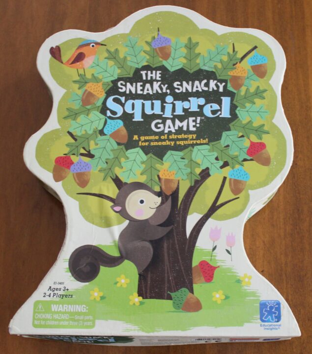 The Sneaky, Snacky Squirrel Game cover