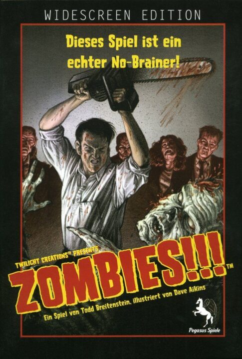 Zombies!!! - German edition cover - Credit: Aubigny