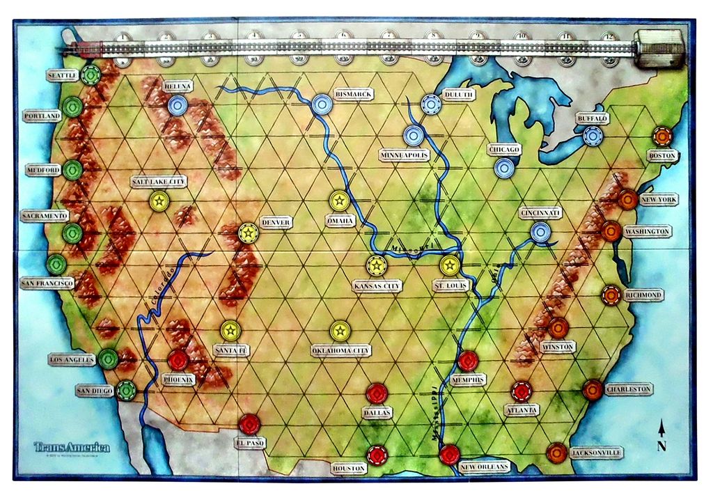 TransAmerica - Game board - Credit: Marvelfan