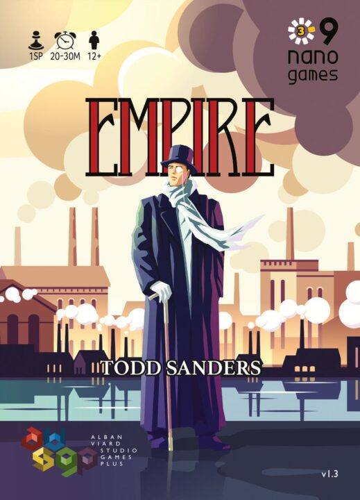 Empire - Empire, AVStudioGames, 2022 — front cover (image provided by the publisher) - Credit: W Eric Martin