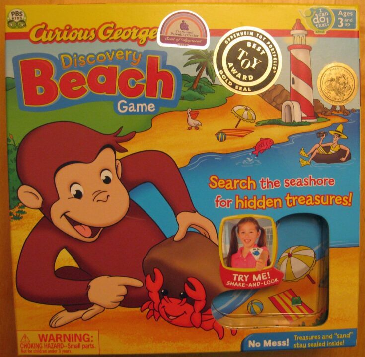 Curious George: Discovery Beach Game cover