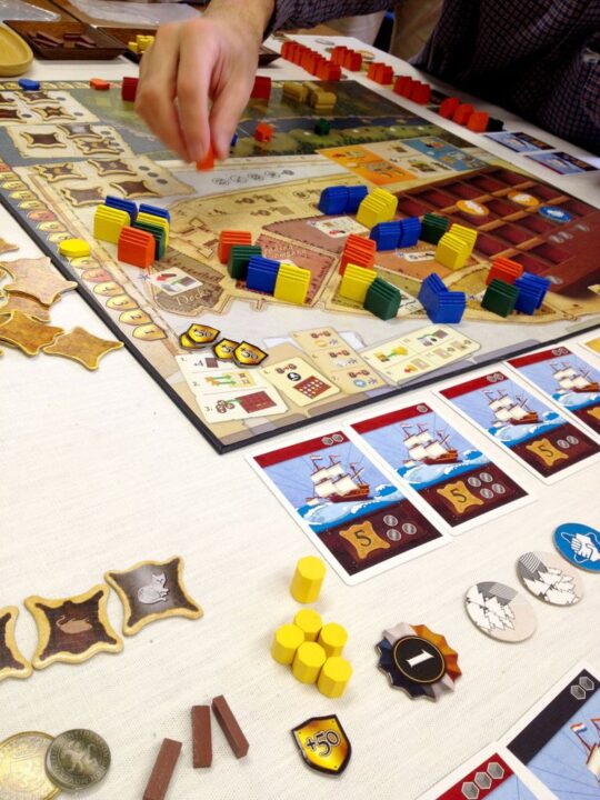 New Amsterdam - Last weekend I played my first game of Nieuw Amsterdam with my friends in Tokyo. - Credit: moonblogger