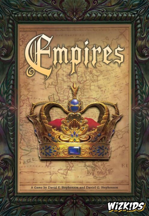 Empires - Empires, WizKids, 2017 — front cover (image provided by the publisher) - Credit: W Eric Martin