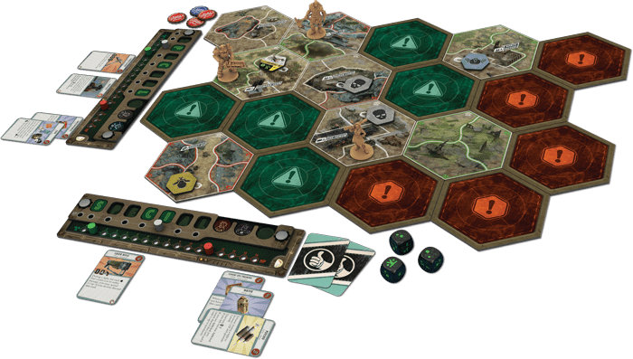 Fallout - Fallout, Fantasy Flight Games, 2017 — gameplay situation - Credit: W Eric Martin