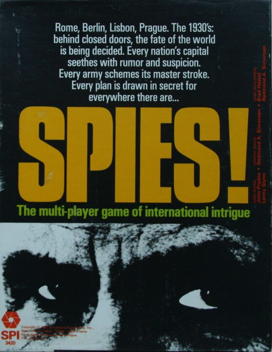 Spies!: Box Cover Front