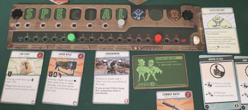 Fallout - The player boards manage to be pleasantly tactile. - Credit: The Innocent