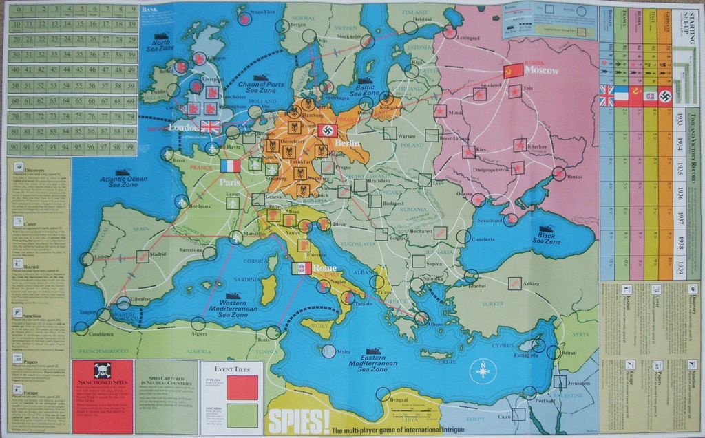 Spies! - SPIES Map SPI - Credit: Paul Q