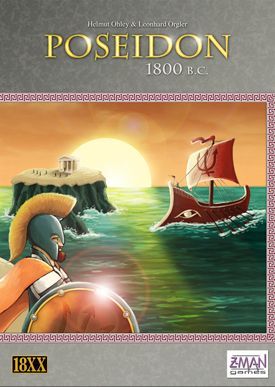 Poseidon - Box Cover - From Z-Man Games website - Credit: Mabool