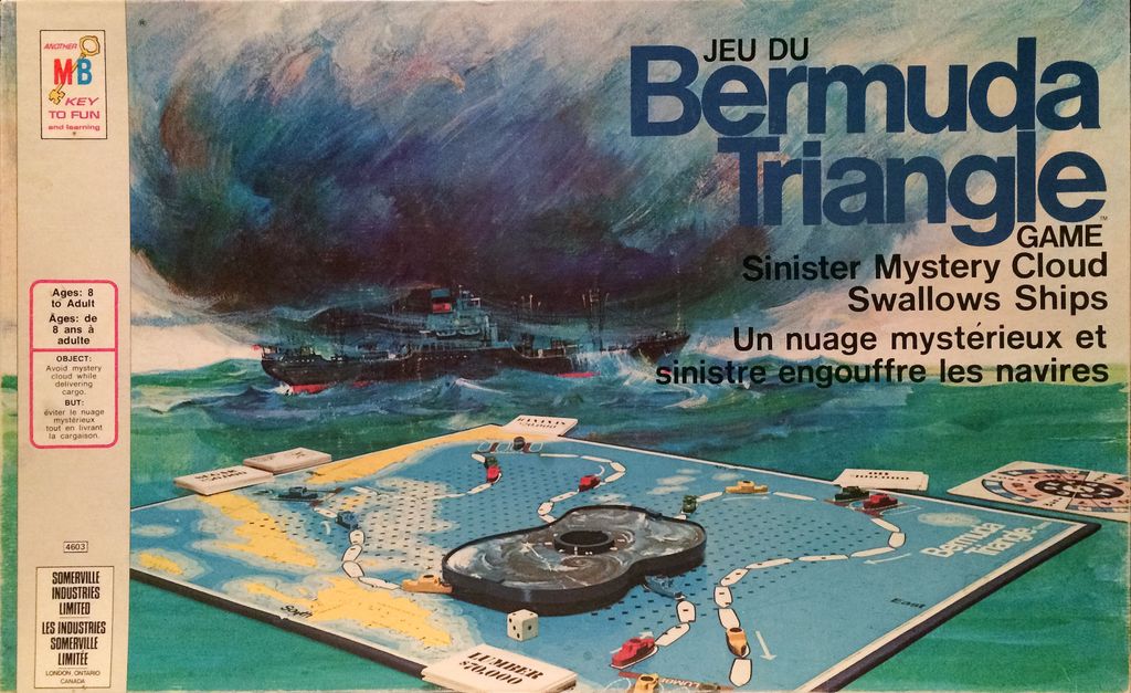 Bermuda Triangle - MB English/French edition box front - Credit: CatinaBox