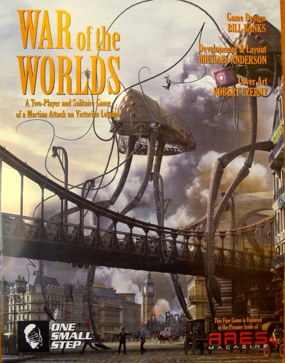 War of the Worlds - Rulebook Cover - Credit: Helljin