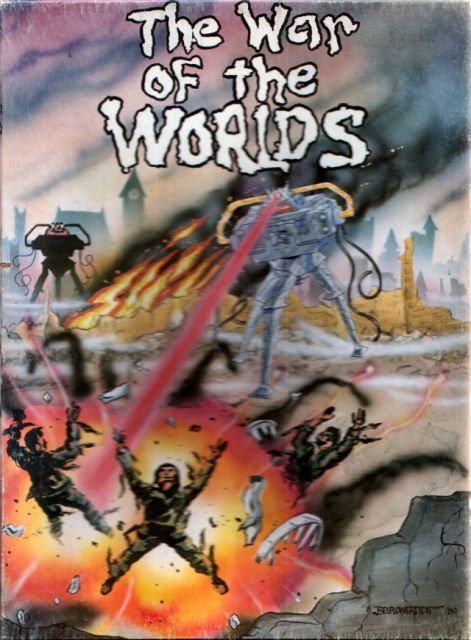 The War of the Worlds - A clearer view of the box top - Credit: Wulf Corbett