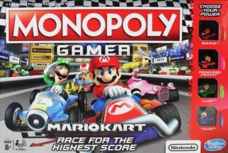 Mario Kart Monopoly cover