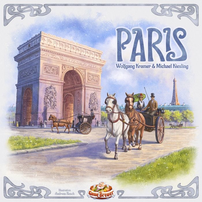 Paris - Paris, Game Brewer, 2020 — front cover - Credit: W Eric Martin