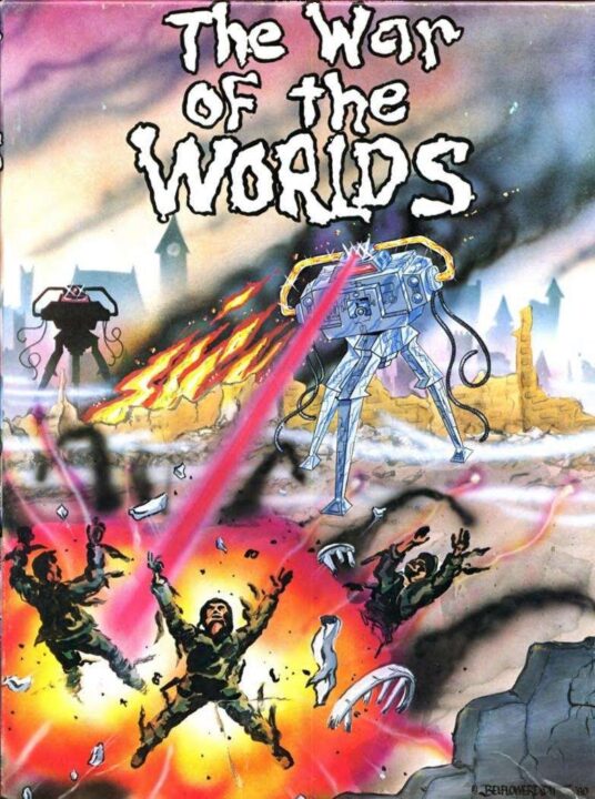 The War of the Worlds: Box Cover Front