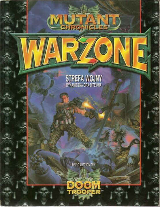 Warzone - MAG edition (Polish) front cover - Credit: adambadura