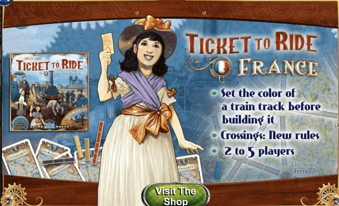 Ticket to Ride: France cover