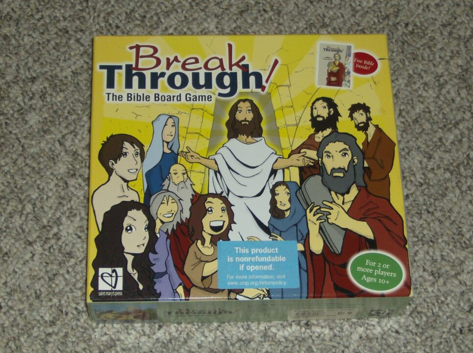 The Bible Board Game cover