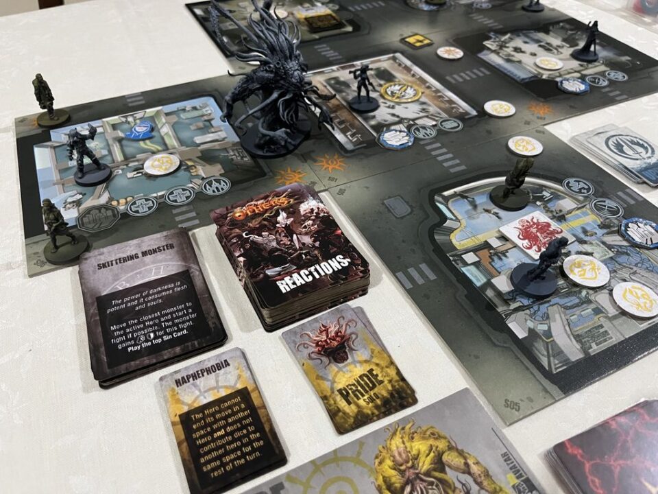 The Others - Solo play with the solo/co-op rules - Credit: fbinder