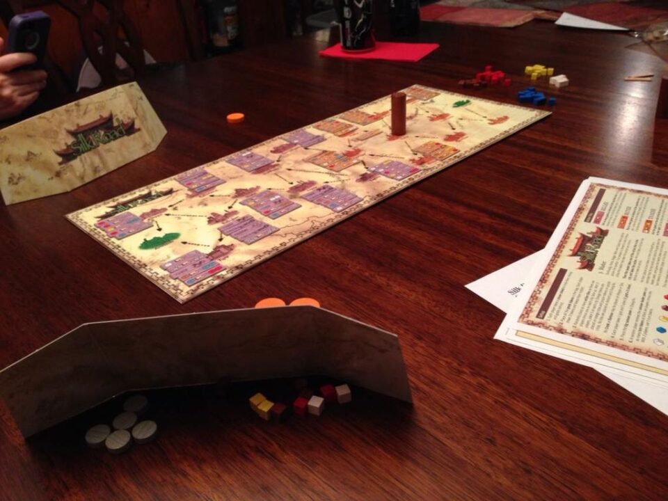 Silk Road - This is a great game designed by my buddy Ted Cheatham. - Credit: jedijawa74