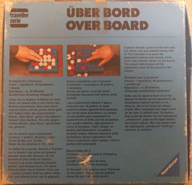 Overboard - Overboard ravensburger - box reverse - Credit: mr_skills