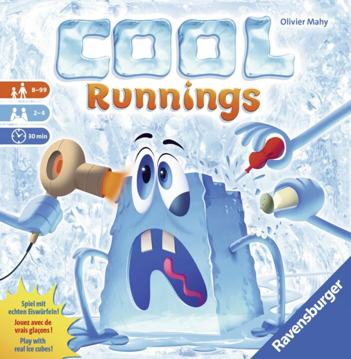 Cool Runnings - Cool Runnings, Ravensburger, 2018 — front cover (image provided by the publisher) - Credit: W Eric Martin