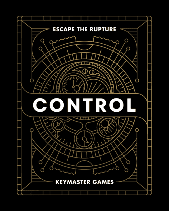 Control - Control, Keymaster Games, 2019 — front cover, second edition (image provided by the publisher) - Credit: W Eric Martin