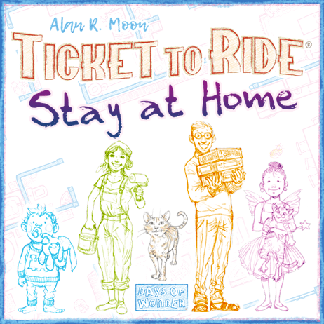 Ticket to Ride: Stay at Home cover