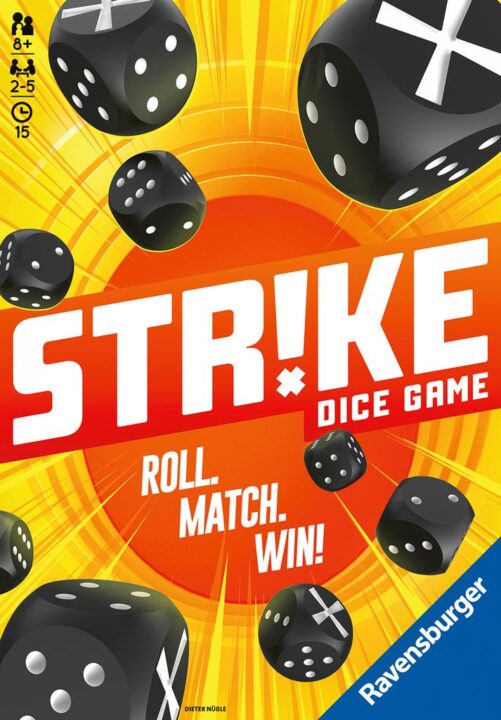 Strike - Strike, Ravensburger, 2020 — front cover (image provided by the publisher) - Credit: W Eric Martin