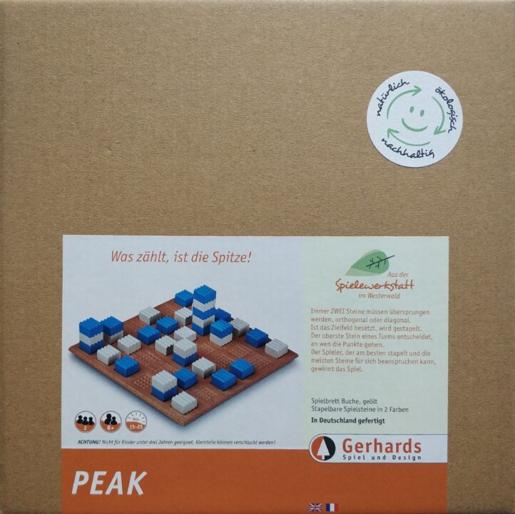 Peak: Box Cover Front